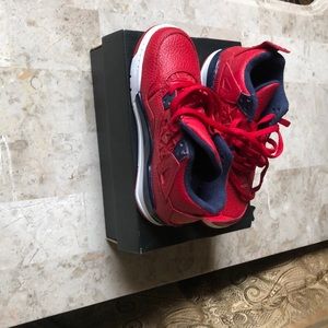 Red Jordan 4 never been worn!!!